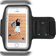 GENERICO - Brazalete Deportivo de Neopreno con Soporte para Llave y Doble Ranura