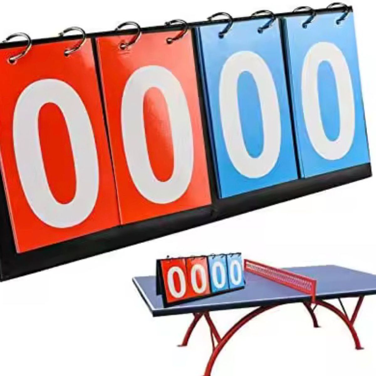 GENERICO - Marcador de Puntaje Deportivo Portátil 4 Dígitos Dioche