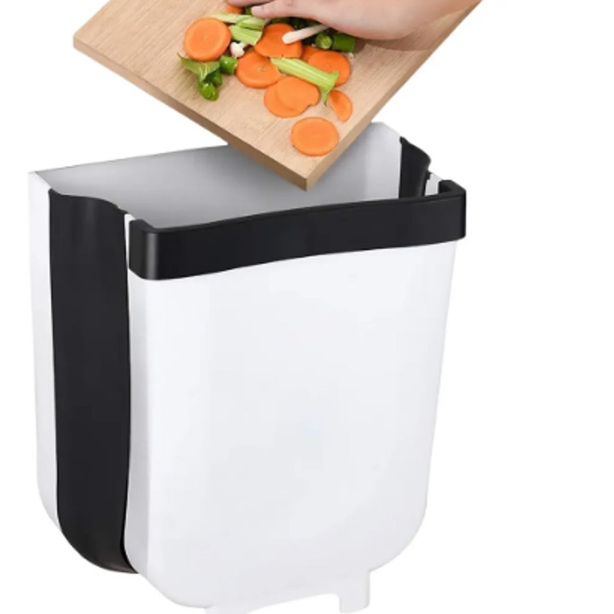 GENERICO - Cesto De Basura Bote Colgante Plegable Cocina Baño Oficina