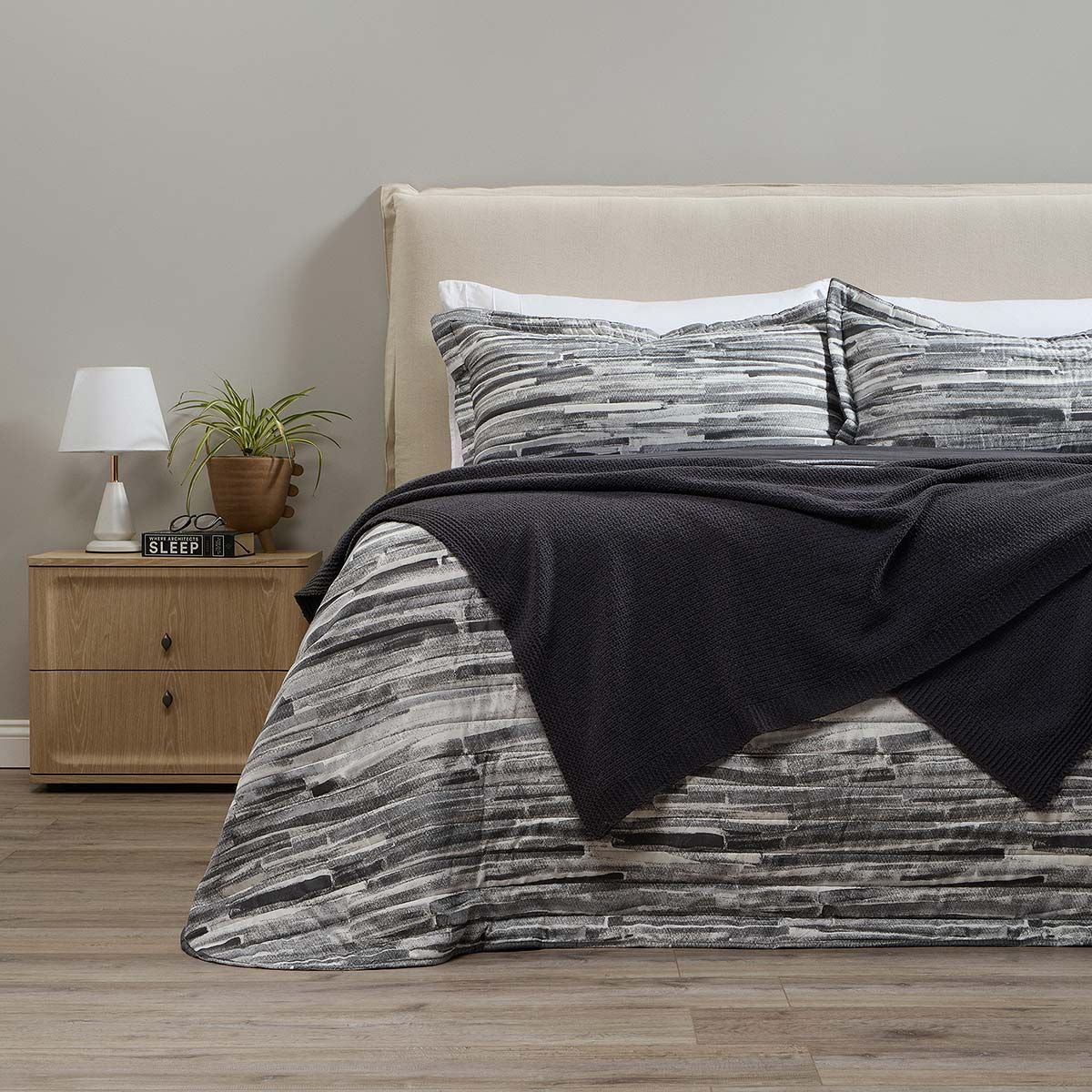 ROSEN - Manta New Chenille Grafito 130x170 cm