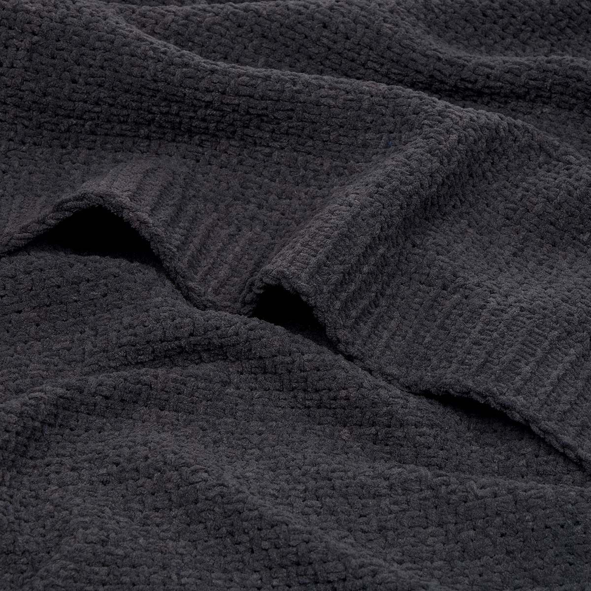 ROSEN - Manta New Chenille Grafito 130x170 cm