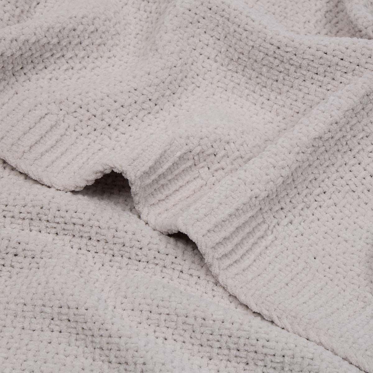 ROSEN - Manta New Chenille Perla 130x170 cm