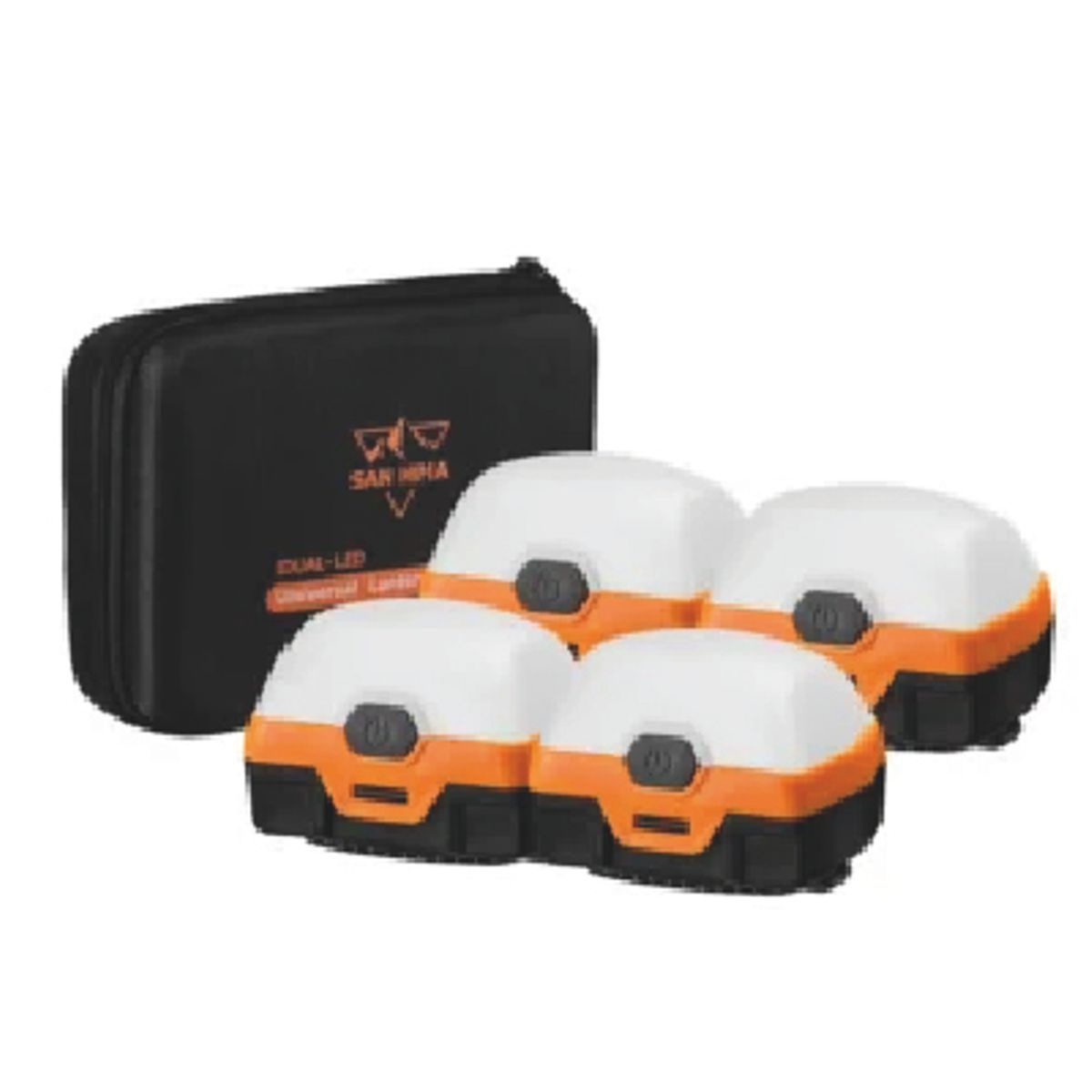 GENERICO - Linterna camping con bateria recargable 4u  San Hima