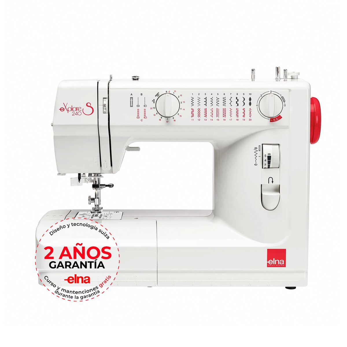 ELNA - Máquina de Coser Mecánica Elna eXplore 240