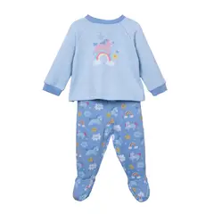 PILLIN - Pijama Celeste Niña PVD406-26CEL