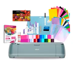 CRICUT - Kit Plotter De Corte Maker + Insumos Stickers