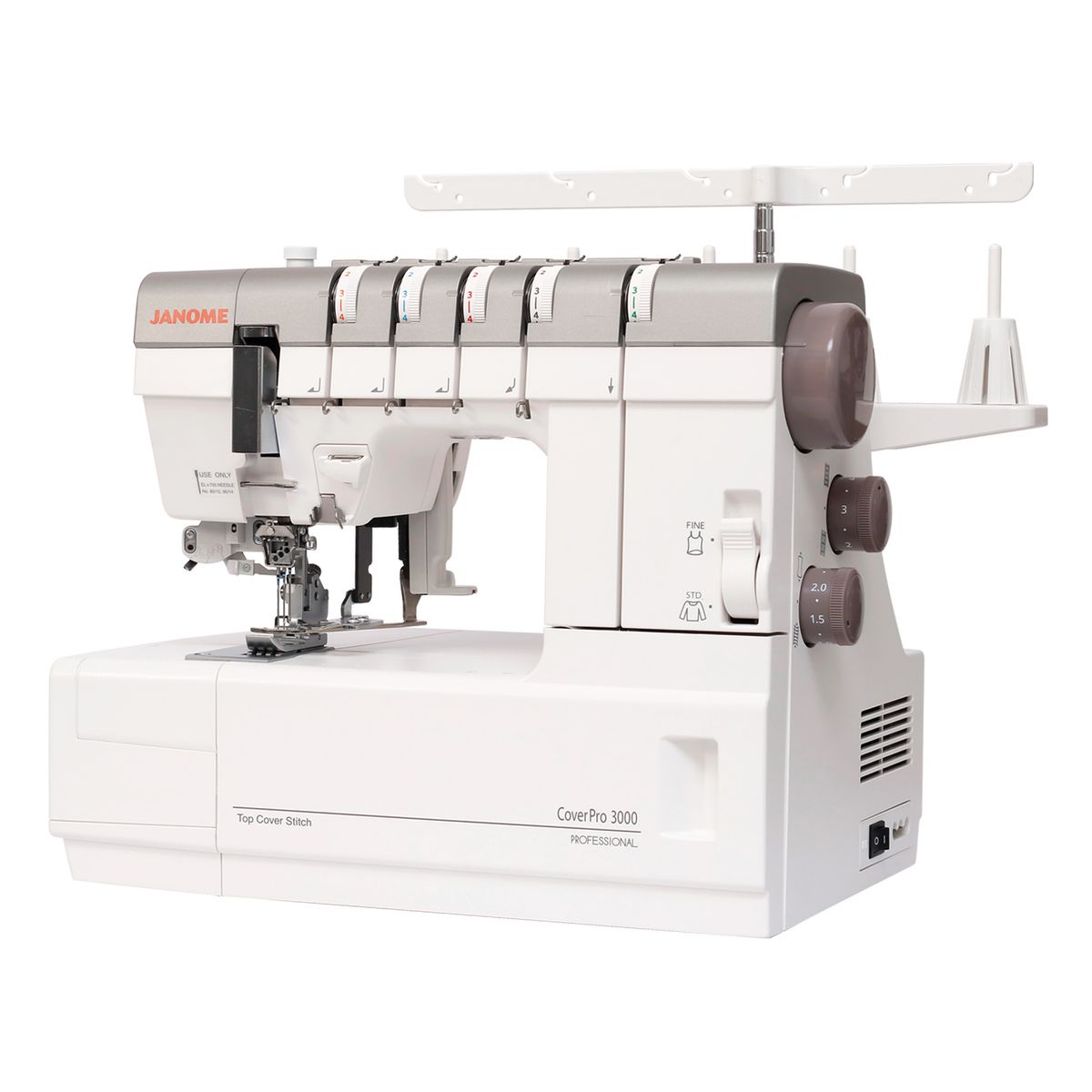 JANOME - Máquina Colleretera y Tapa Costura Janome CP3000P