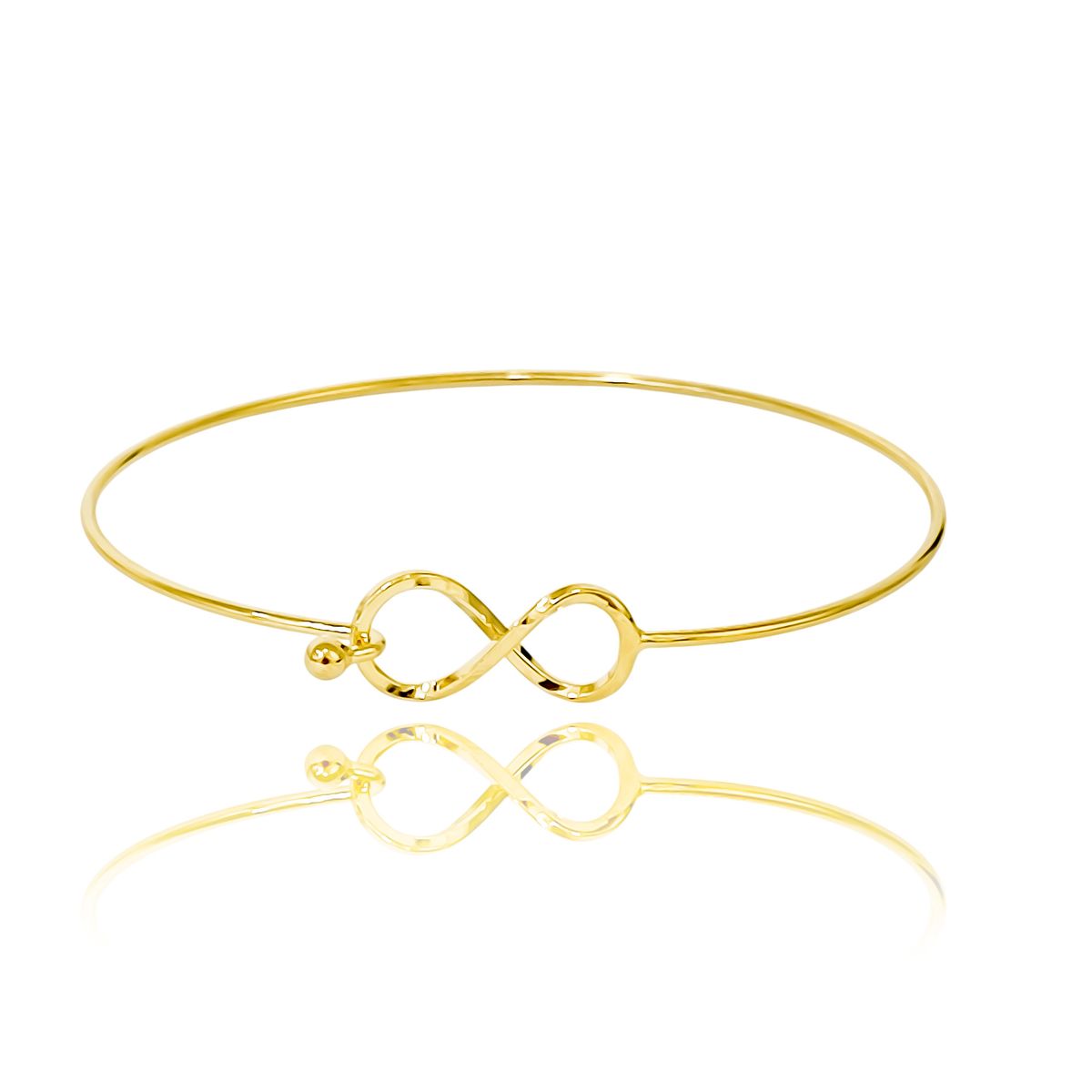 COGGIOLA - Pulsera Esclava Infinito Enchapado Oro 18K