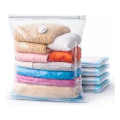 GENERICO - Bolsa Vacío 80x120cm Organizador Ropa Reutilizable Válvula XL