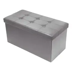 GENERICO - Banqueta Baul Sillon Pie De Cama Silla Organizador Plegable BELUG