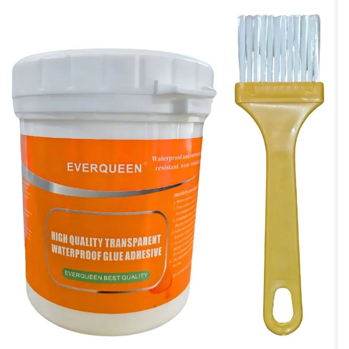 GENERICO - Sellador Adhesivo Impermeable Transparente Tapa Gotera 300G 3UND 900G