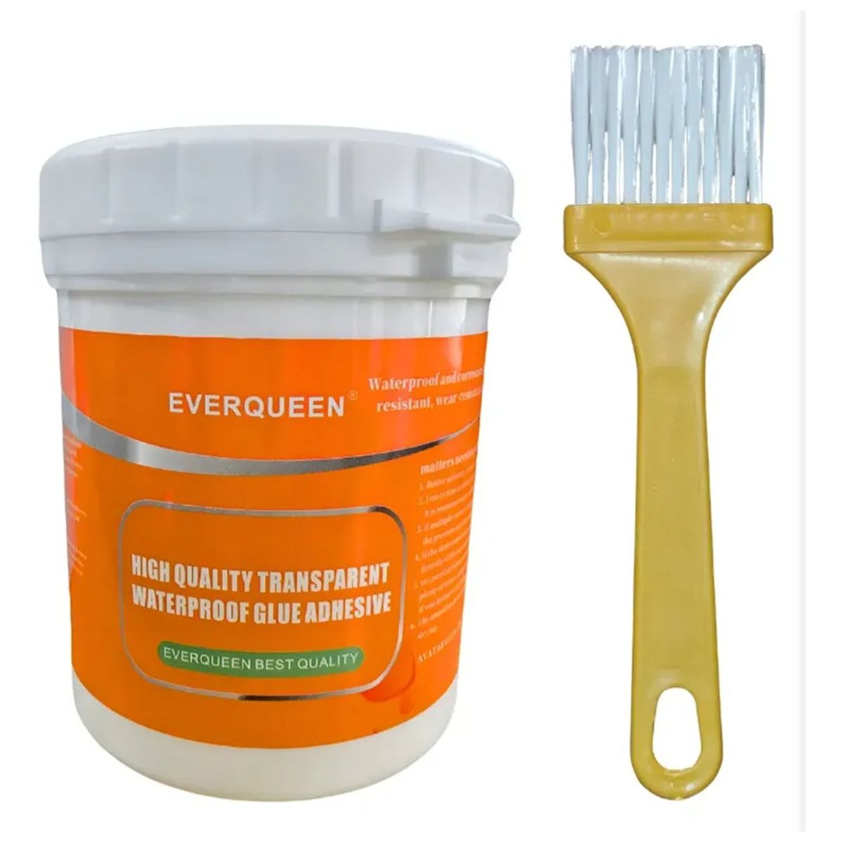 GENERICO - Sellador Adhesivo Impermeable Transparente Tapa Gotera 300G 3UND 900G
