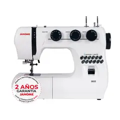 JANOME - Máquina de Coser Mecánica 3022
