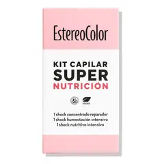 ESTEREOCOLOR - Kit Tratamiento Capilar Nutrición Shock 3 Un