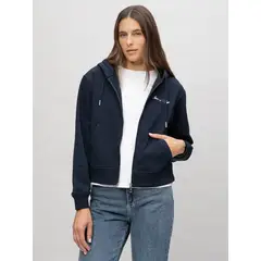 TOMMY HILFIGER - Polerón Con Logo Gráfico Azul