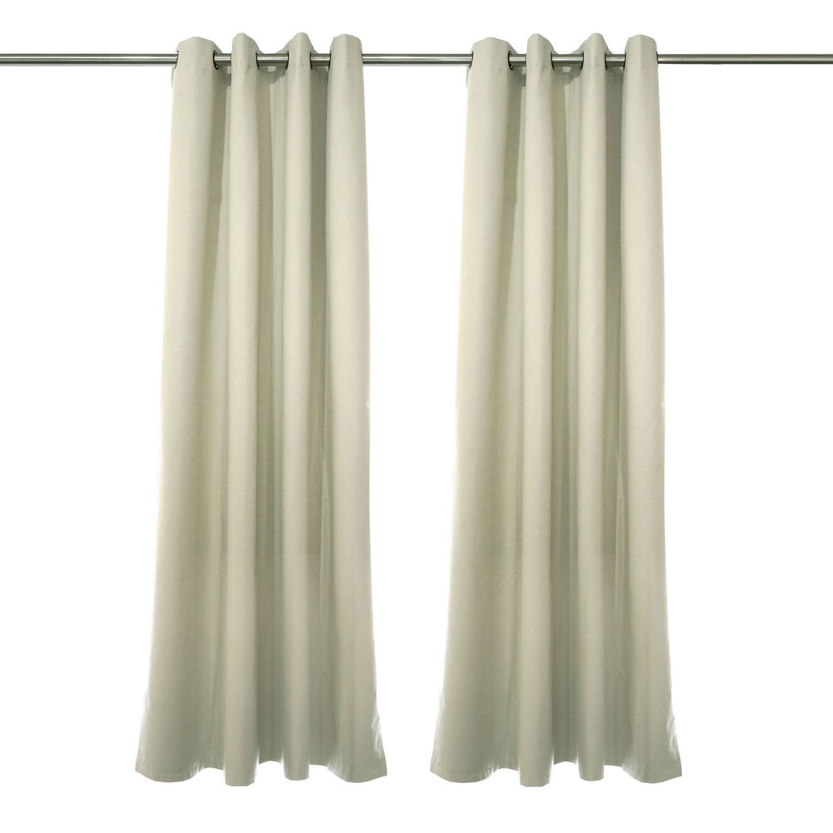 DIB - Cortina Blackout 2 Paños Trento Beige