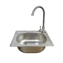 TAUMM - Pack Lavaplatos 37x32 + Llave Lavacopa Inox