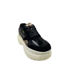HERIEL - Zapatillas Negras Urbanas