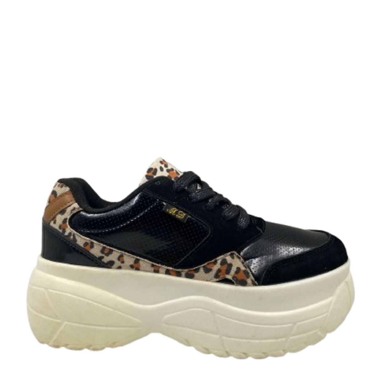 HERIEL - Zapatillas Negras Urbanas