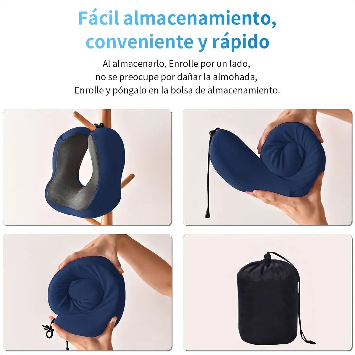 GENERICO - Almohada De Cuello Relajante Para Viaje Cojín Soporte Cómodo BELUG