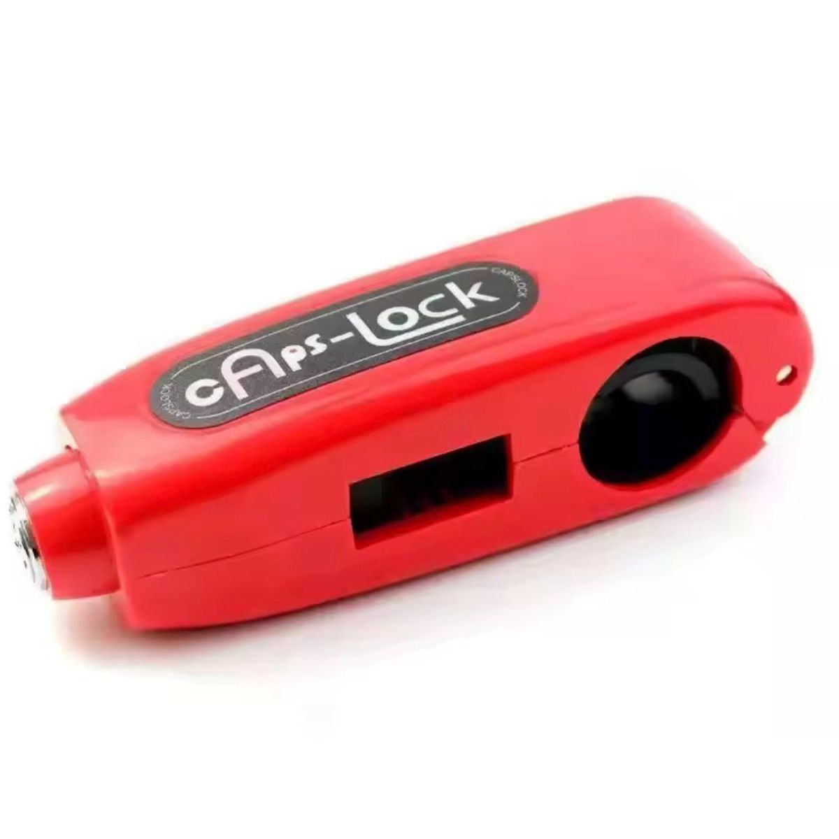 GENERICO - Candado para Moto Bloqueo de Manillar y Freno Seguridad Color Rojo