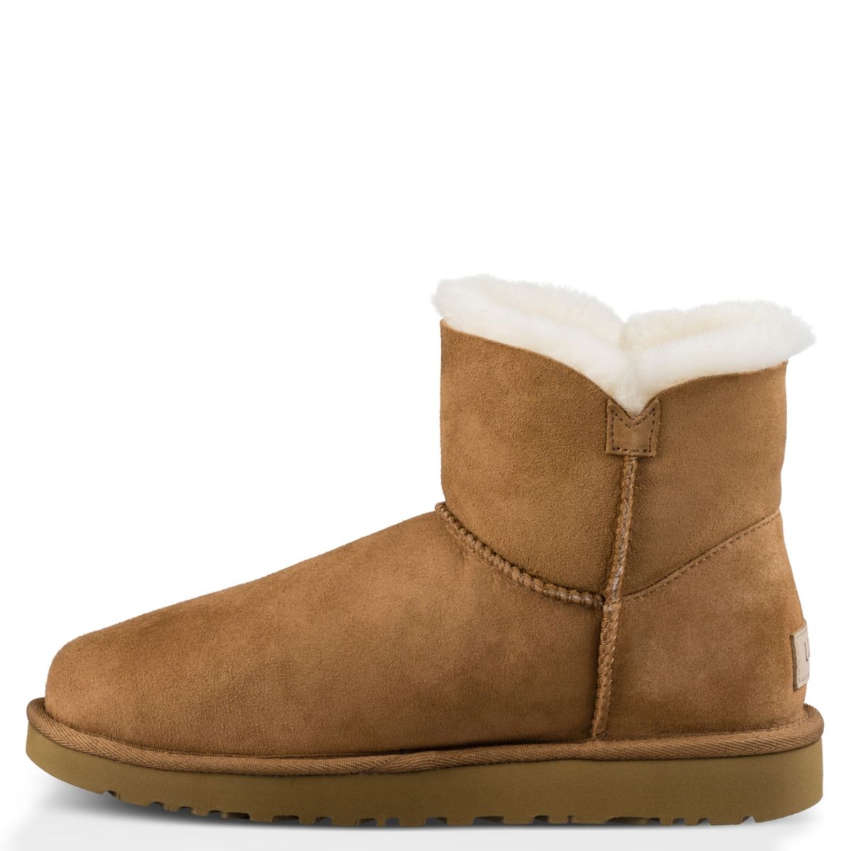 UGG - Botín Mujer Cuero Café Ugg