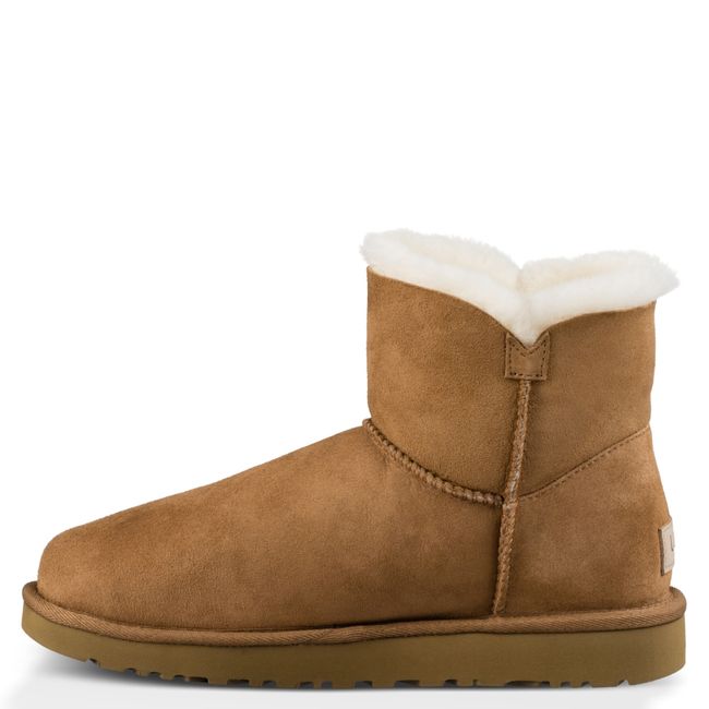 UGG - Botín Mujer Cuero Café Ugg