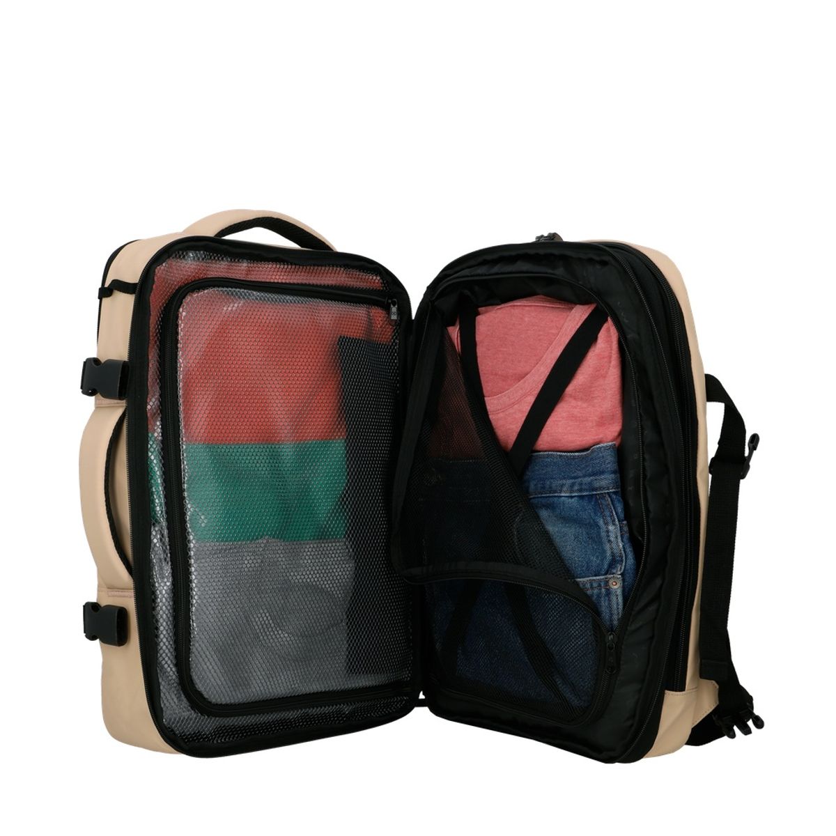 XTREM - Mochila de Viaje con Bolsillo Laptop 16" Xtrem Discovery 2.0 Beige 6XT