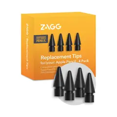 ZAGG - Puntas reemplazo 4 pack Apple Pencil