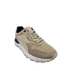 HERIEL - Zapatilla Beige Hombre Urbana