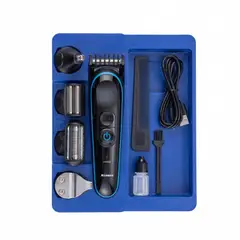 GENERICO - Máquina de Afeitar Eléctrica 5 en 1 Recargable Multigroom Profesional