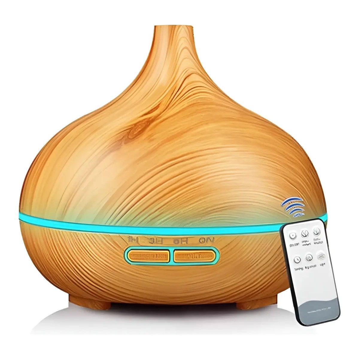 GENERICO - Humidificador 400ml Purificador De Aire +3 Esencias De 10ml BELUG