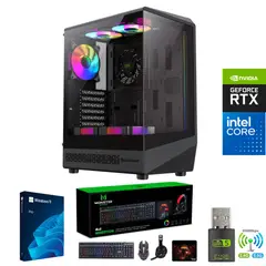 INTEL - Pc Gamer Core i5-12400F - 32GB RAM - RTX 5060TI - 2TB - Wifi - COC-B