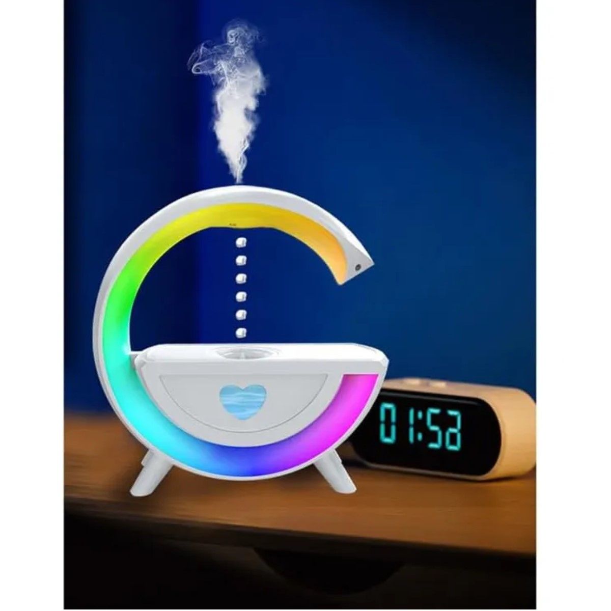 GENERICO - Humidificador Malltradecl Antigravedad Bluetooth LED 350ml Ultrasonido BELUG