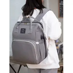 MOVI - Mochila Cambiadora para Bebé 3 en 1 – Bolso de Pañales Multifuncional, Amplio y Portátil para Viajes