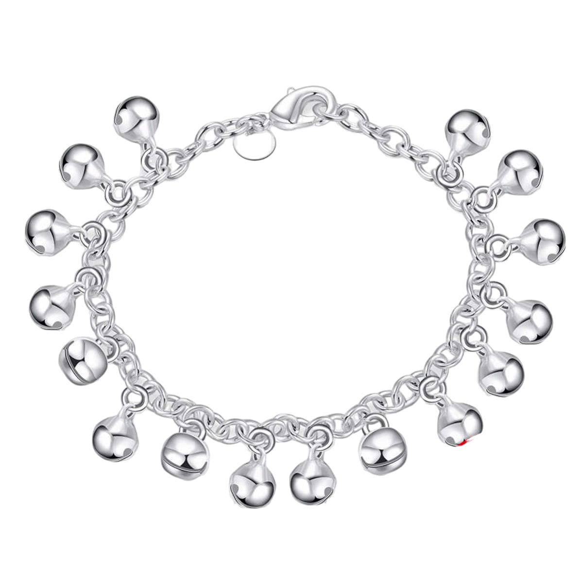 LUXURYJOYAS - Pulsera Cascabeles Plata 925 Bañada LUXURYJOYASCL