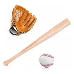 GENERICO - Set De Béisbol Bate Guante Y Pelota De Entrenamiento