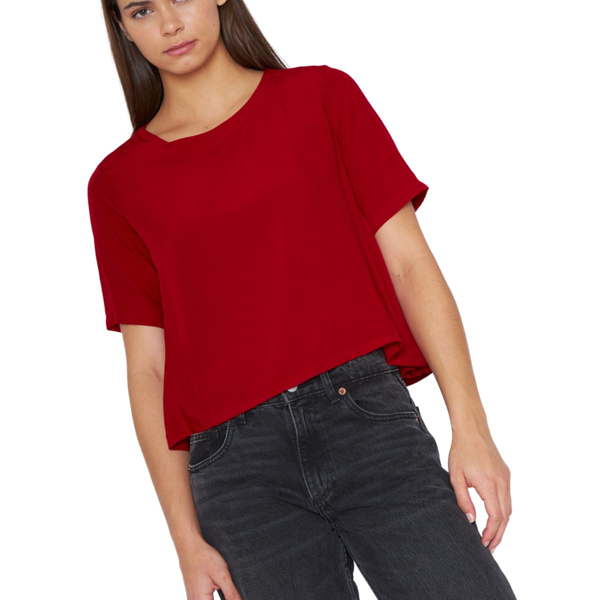 JACINTA TIENDA - Polera Val burdeo