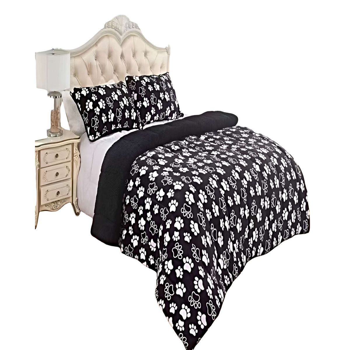 GENERICO - COBERTOR DE INVIERNO PLUSH 2 PLAZAS 230X250CM P7