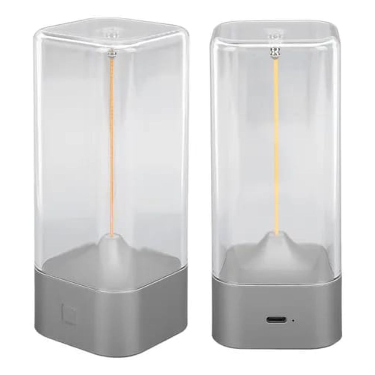 GENERICO - Mesa De Filamento Led Con Control Táctil Recargable Por Usb