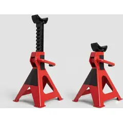 GENERICO - Torres de soporte para vehículos (2 caballetes) de 3 Toneladas