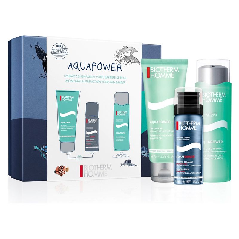 BIOTHERM - Set de Hidratación Aquapower 75 Ml Biotherm Homme