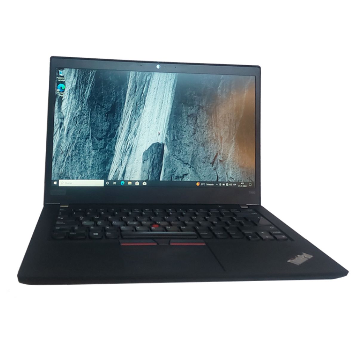 LENOVO - Notebook Lenovo ThinkPad T 480 Intel Core i5-8350U 8va Gen, SSD 256 GB, 16 GB RAM, 14 FHD+