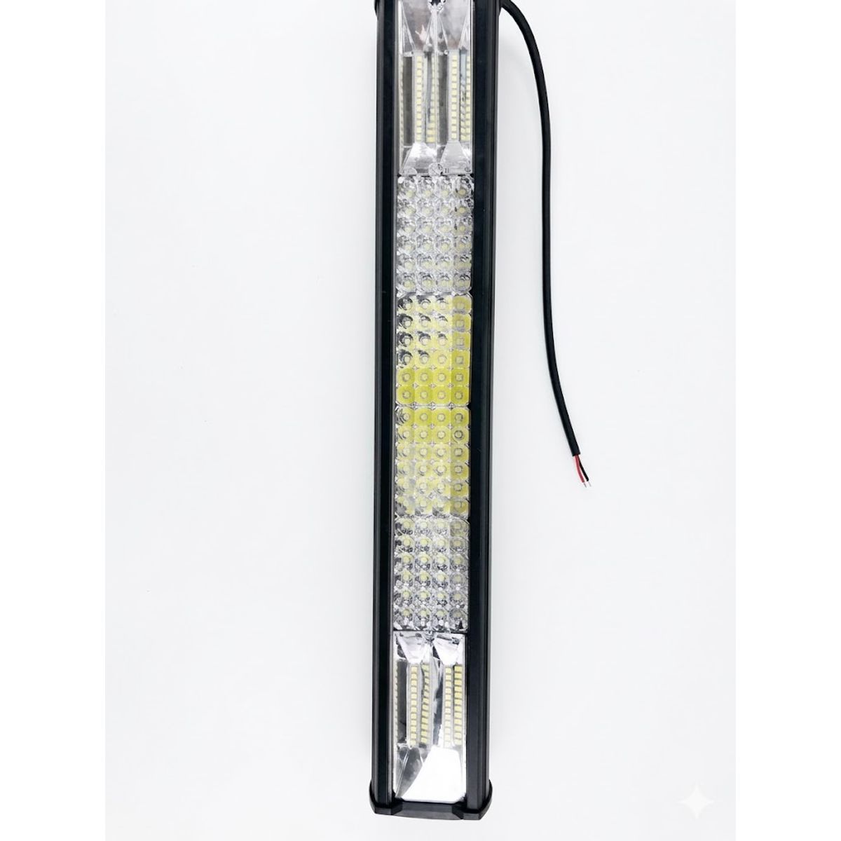 GENERICO - Barra 132 Led Luz Blanco/ambar Strobo 28 Pulgadas