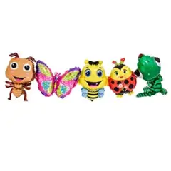 GENERICO - Guirnalda mariposa burdeo 11pcs