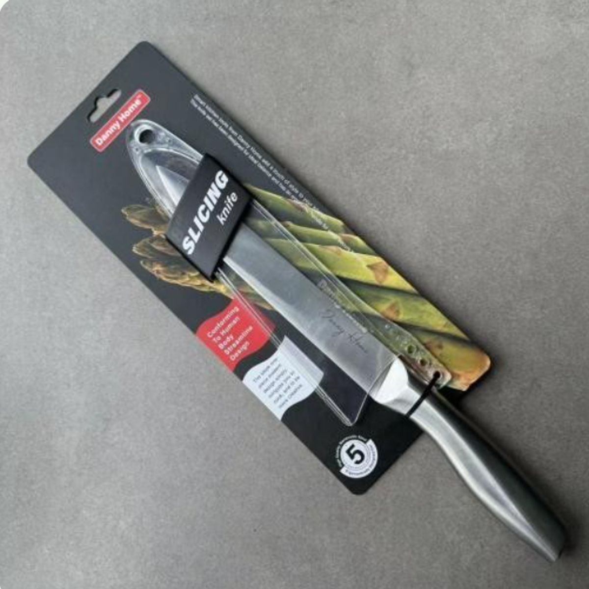 GENERICO - Cuchillo Slicer 35 Cm Corte Preciso Carne Jamon Cocina