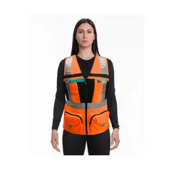 JAYSON - Chaleco Geologo Minero Alta Visibilidad Mujer CERTIFICADO