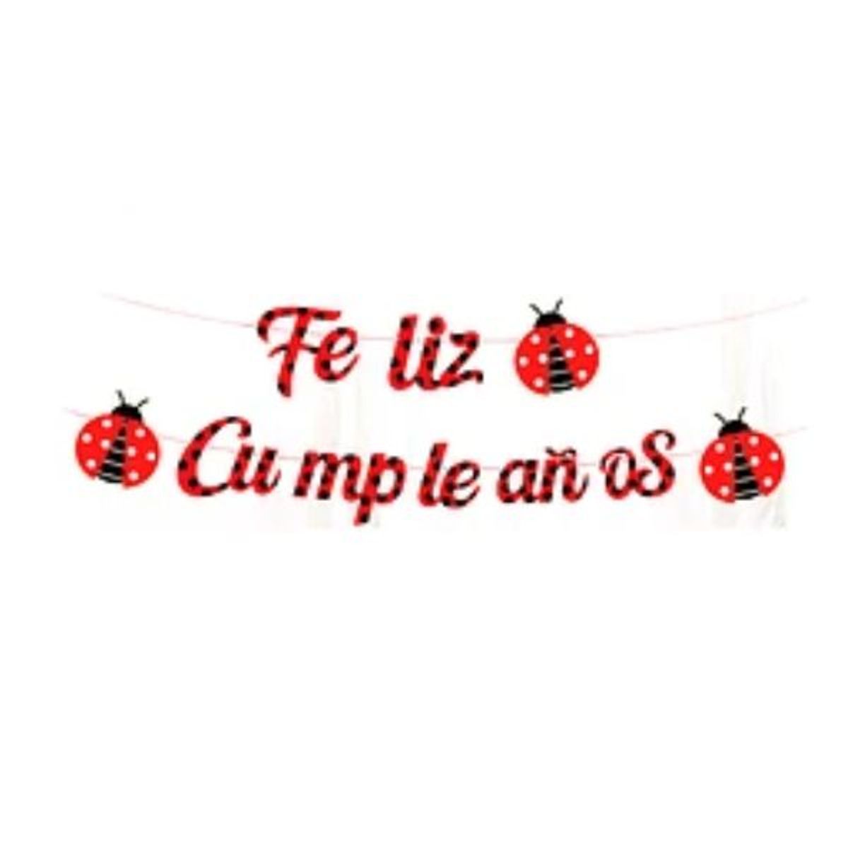 GENERICO - Guirnalda chinita feliz cumpleaños 5m