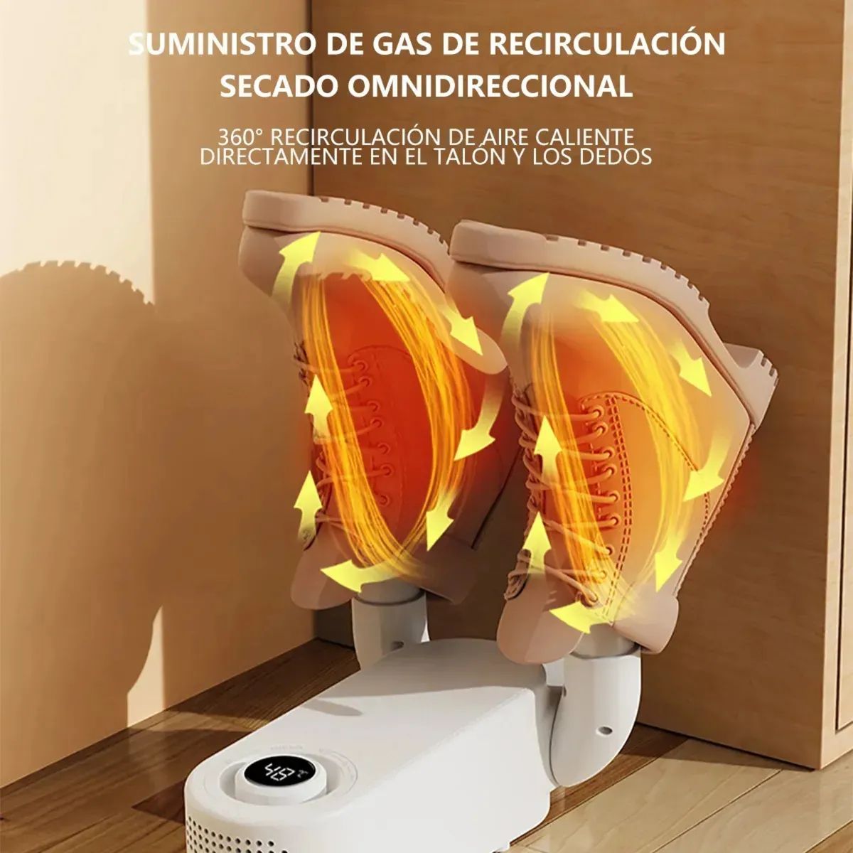 MOVI - SECADOR ZAPATOS ELECTRICO - SECA ,HIGENISA Y DESHUMEDESE