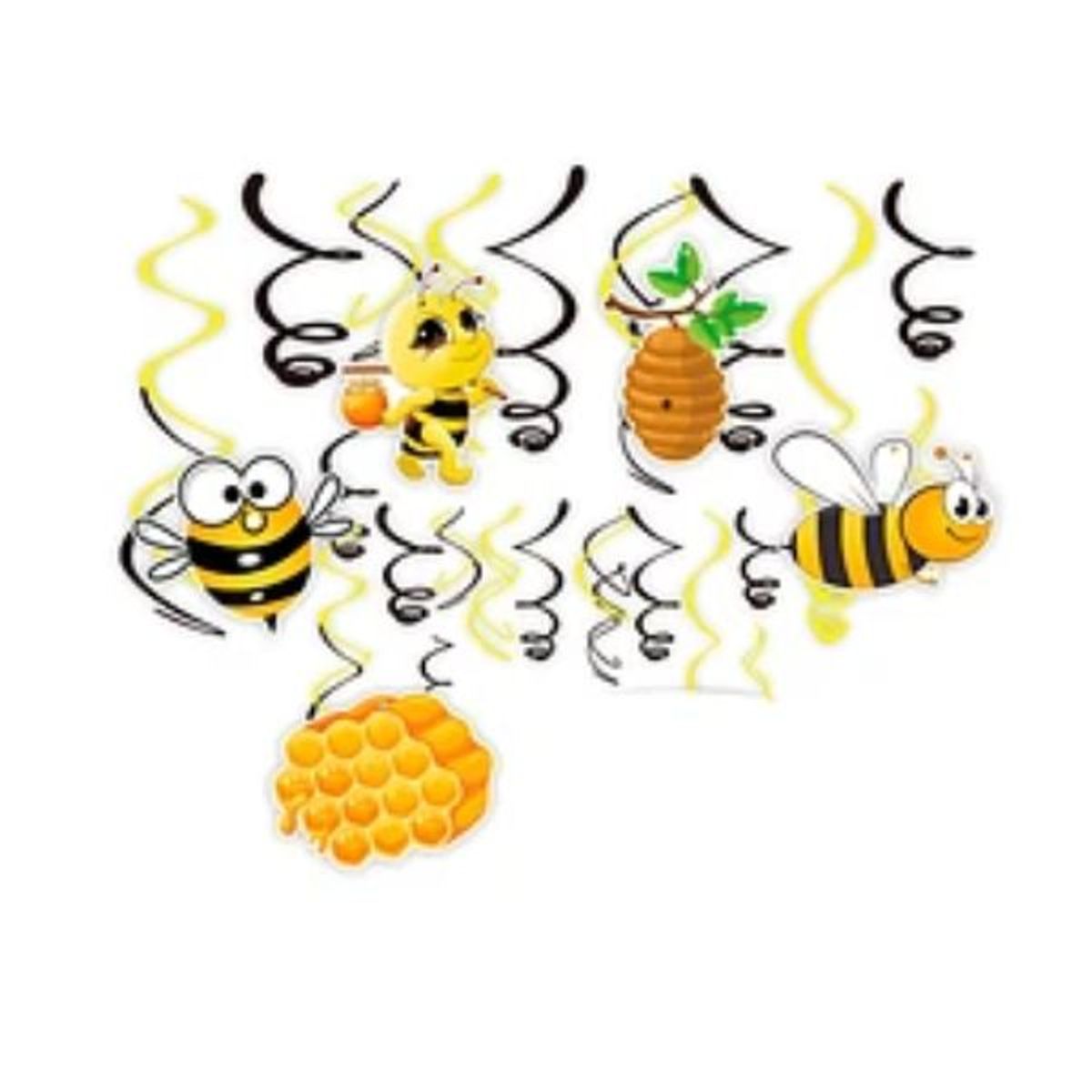 GENERICO - Guirnalda de abejita 12pcs